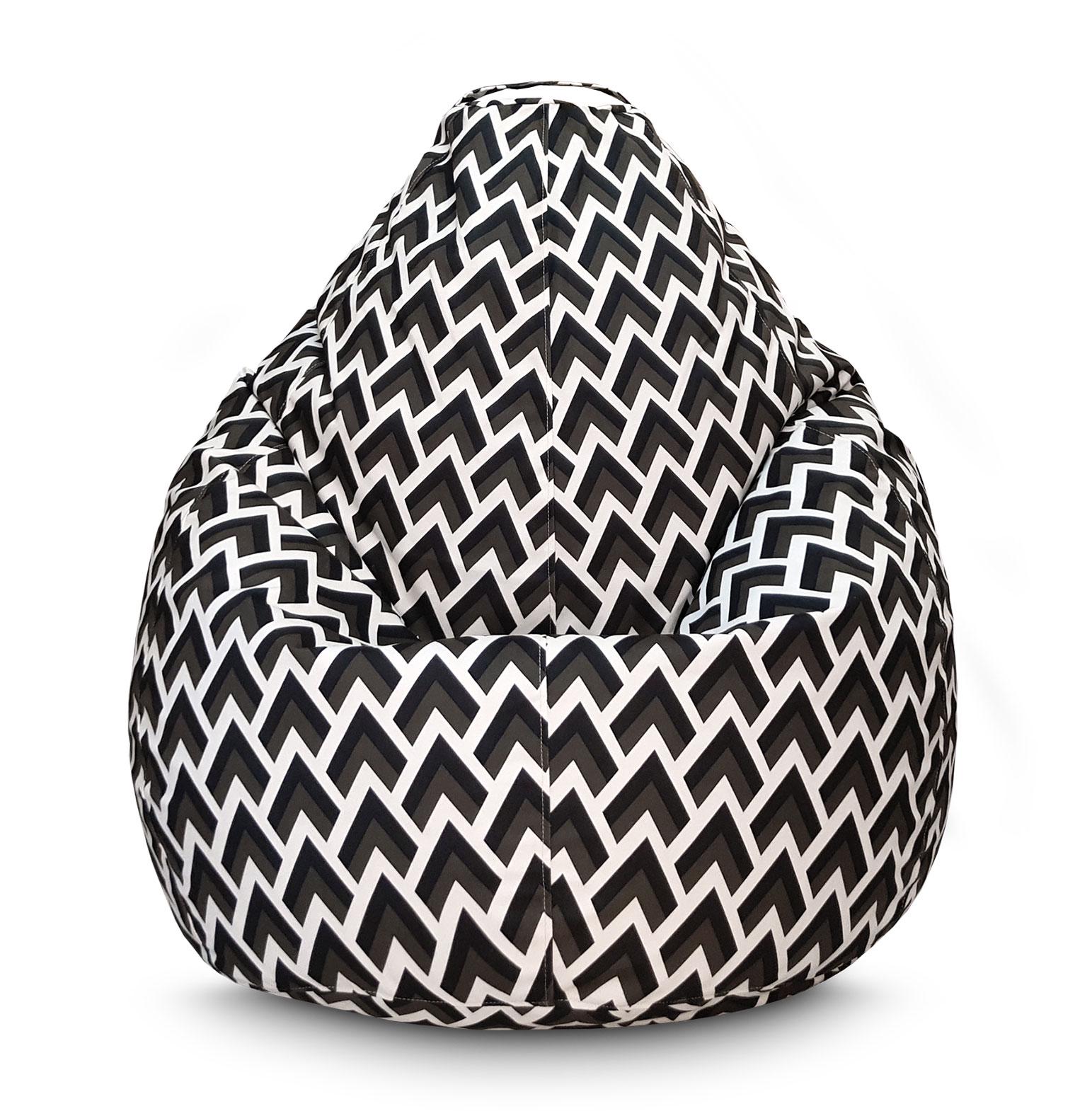 Крісло мішок iPuff Олімп 23 Флок XXL 90х125 см Крісло мішок iPuff Олімп 23 Флок XXL 90х125 см