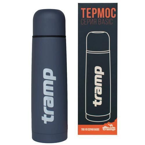 Термос Tramp Basic 1,0 л 30,5х8,5х8,5 см Серый (UTRC-113) - фото 7