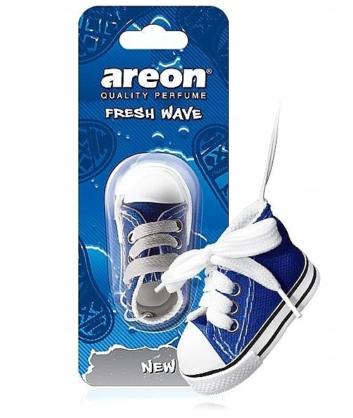 Ароматизатор Areon Fresh Wave подвеска Новая машина кеды (77221)