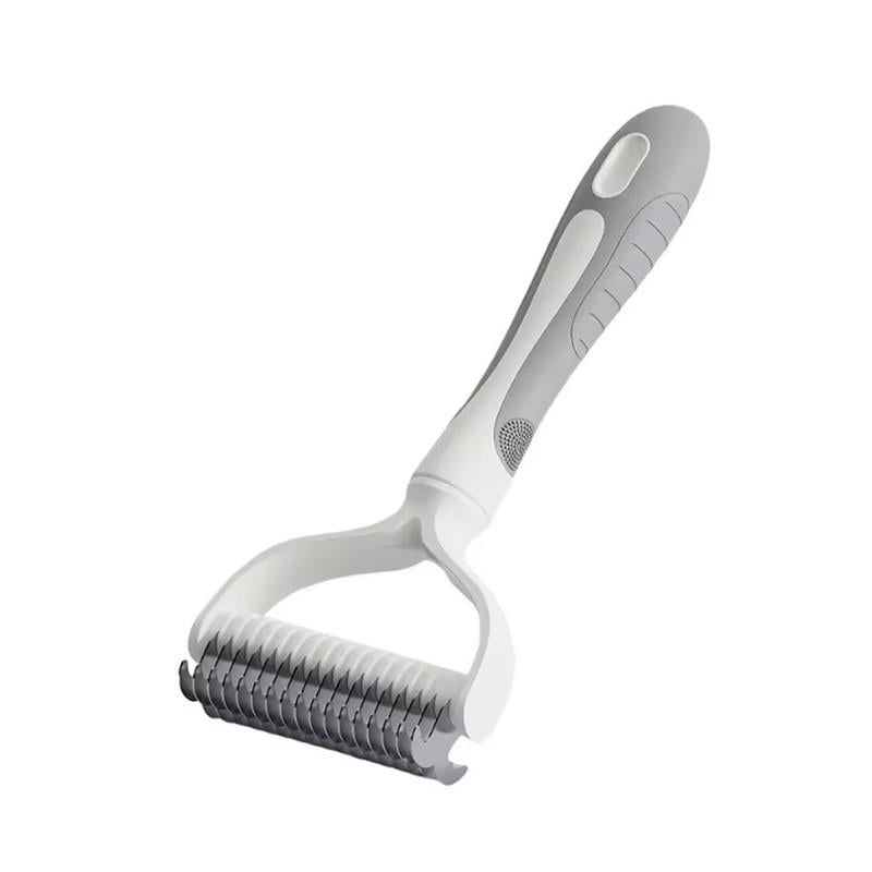Колтуноріз для тварин Lesko DT1393 Big з широким зубом Grey (32467982)