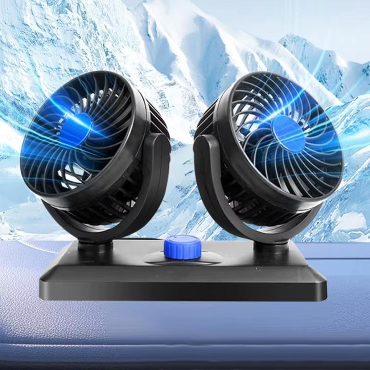 Вентилятор автомобильный Car Mounted Fan F30 USB 360° Black (110613) - фото 2 Вентилятор автомобильный Car Mounted Fan F30 USB 360° Black (110613) - фото 2