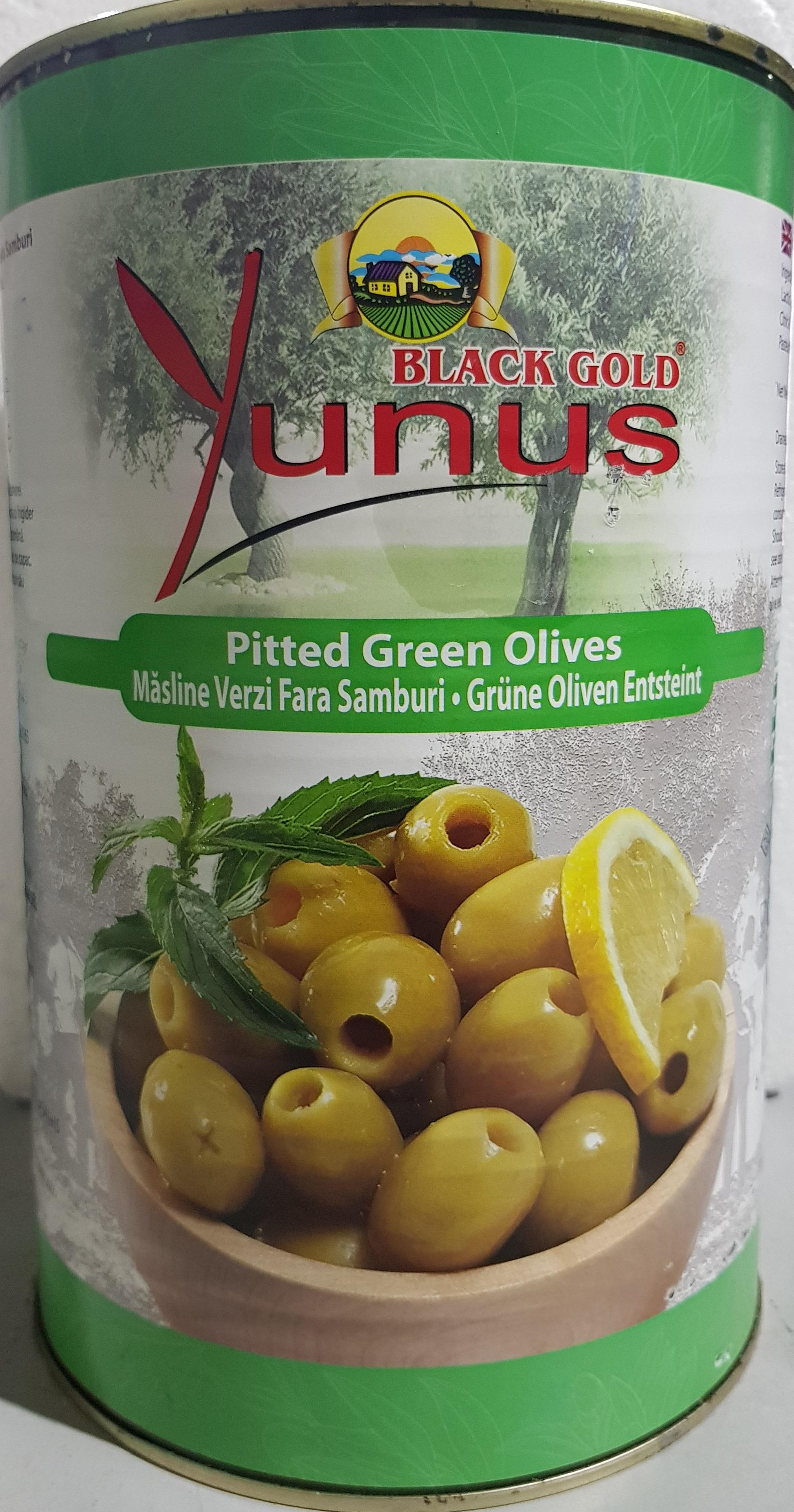 Оливки зелені Yunus великі без кісточок у розсолі 4250 г, розмір 70/90 (12970854)