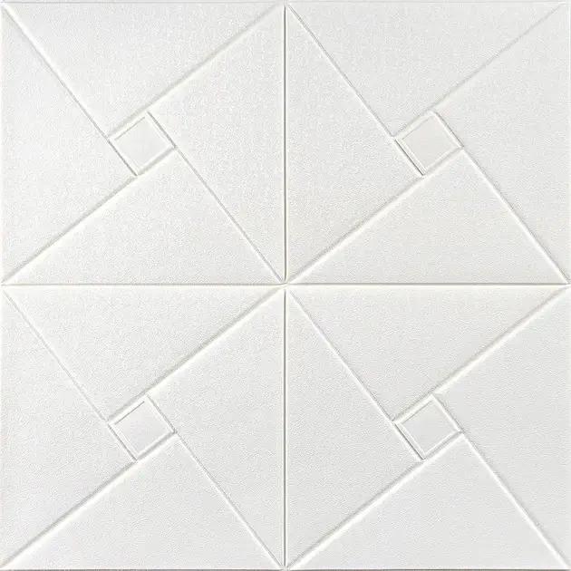 3D-панель самоклеящаяся потолочная 680x680x4 мм Белый (Р3-4)
