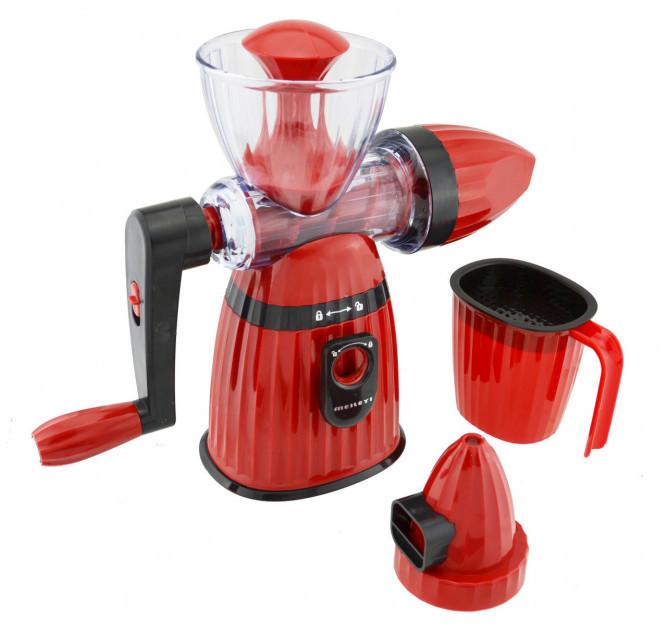 Соковижималка і морожениця 2в1 Kitchen Master LMY 662 ручна Red