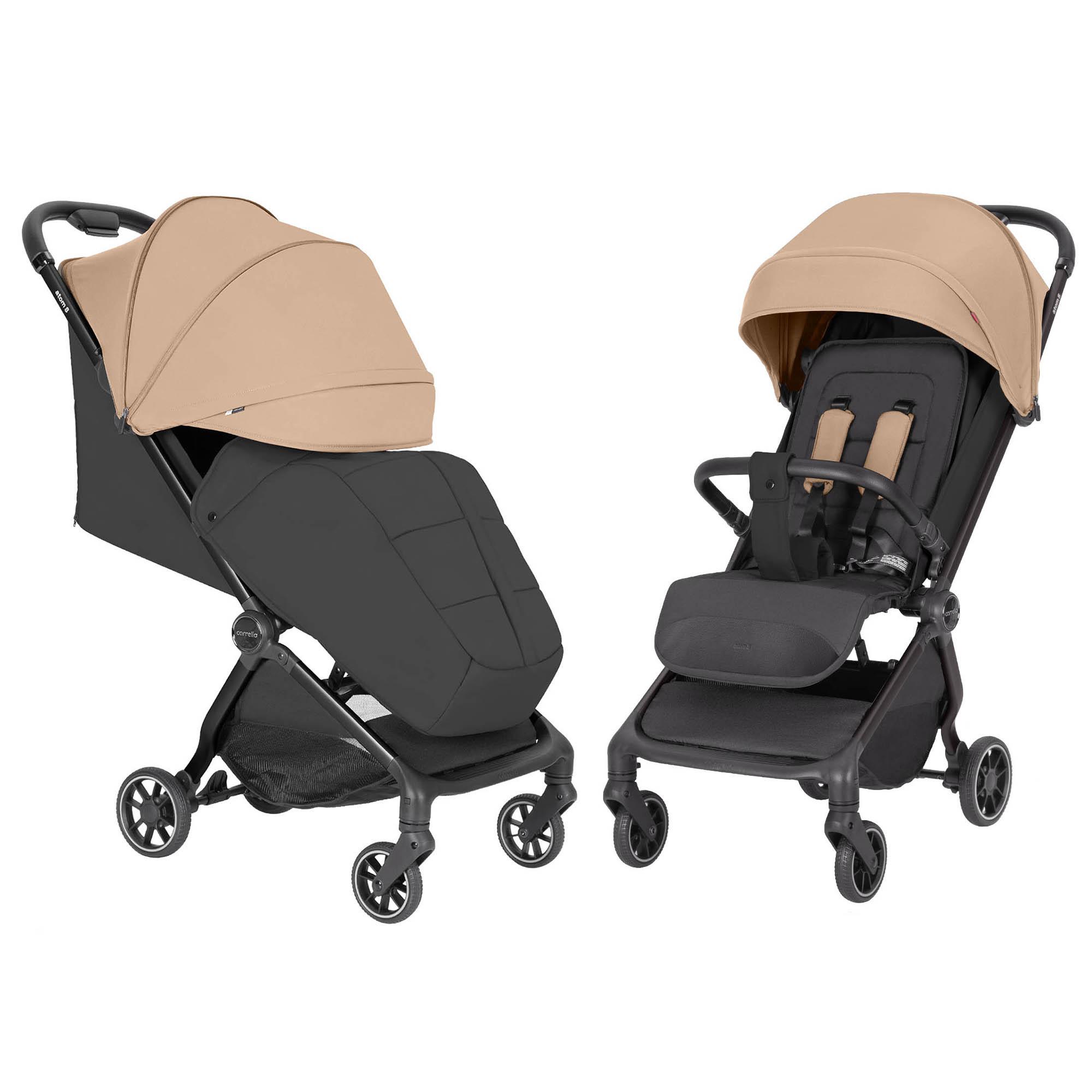 Коляска-книжка прогулочная Carrello Atom M Dawn Beige (CRL-5526) - фото 4