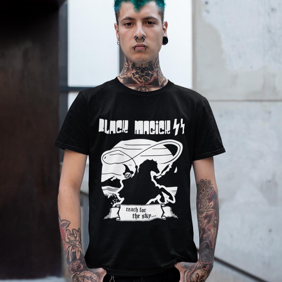 Футболка унисекс Black Magick SS Reach For The Sky XL Черный (31931709)