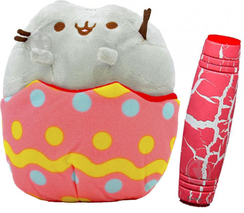 Комплект Мягкая игрушка кот в яйце Pusheen cat и Антистресс игрушка Mokuru (vol-729)