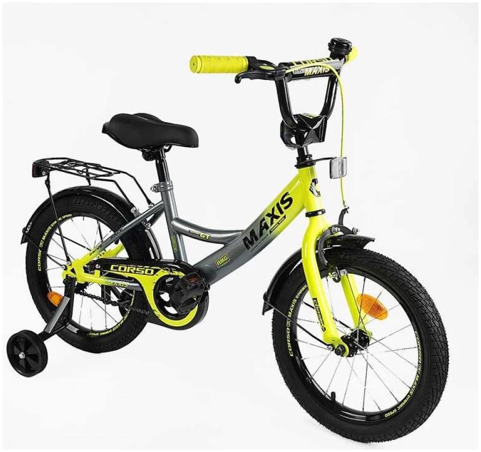 Велосипед Corso Maxxic 18" 2023 Чорно-жовтий (CL-18922) - фото 1 Велосипед Corso Maxxic 18" 2023 Чорно-жовтий (CL-18922) - фото 1