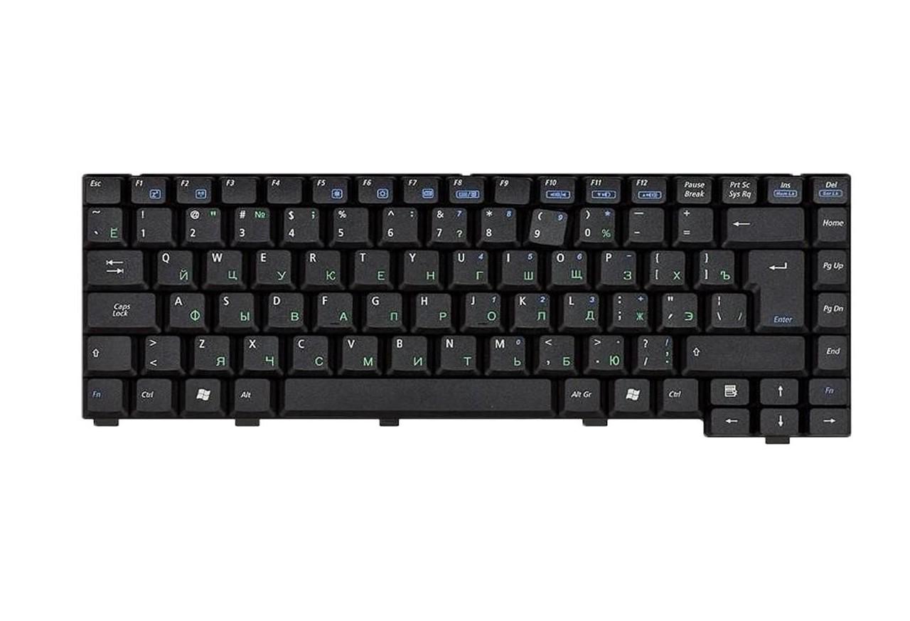 Клавиатура для ноутбука Asus Z9 матовая (04GNA51KRUS1)