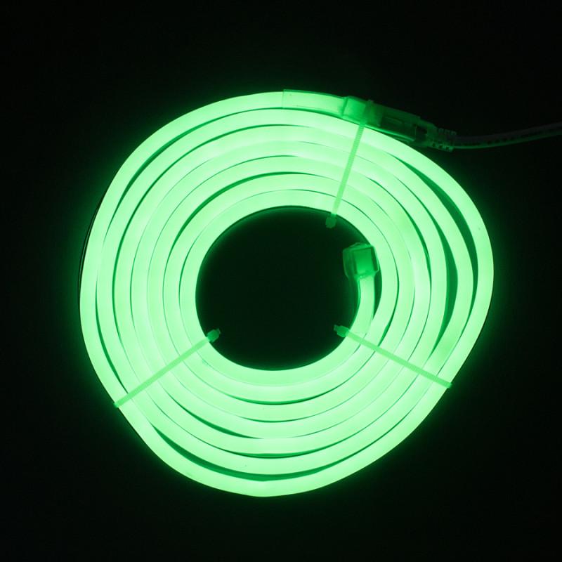 Гирлянда трубка неоновая SMD2835 LED 3 м зеленый крепления IP20 (950040)