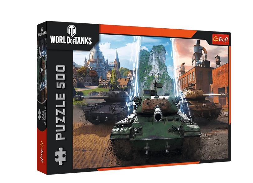 Пазл Trefl World of Tanks Пора действовать 37535 500 элементов в коробке (5900511375350)