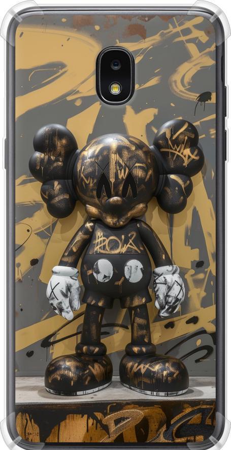 Чехол на Samsung Galaxy J7 2018 Bronze kaws (6097sp-1502-42517)