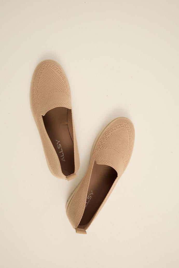 Мокасины женские ALLSY р. 39 Бежевый (198209) - фото 2 Мокасины женские ALLSY р. 39 Бежевый (198209) - фото 2