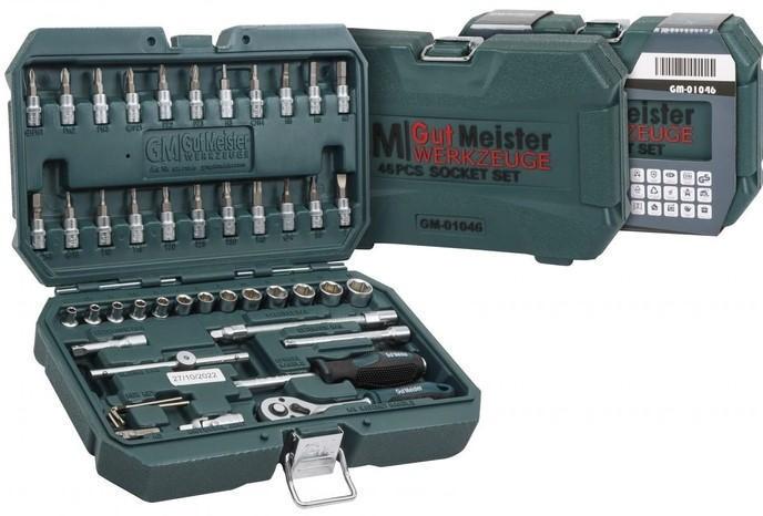 Набор германских инструментов Gut Meister 46 шт.