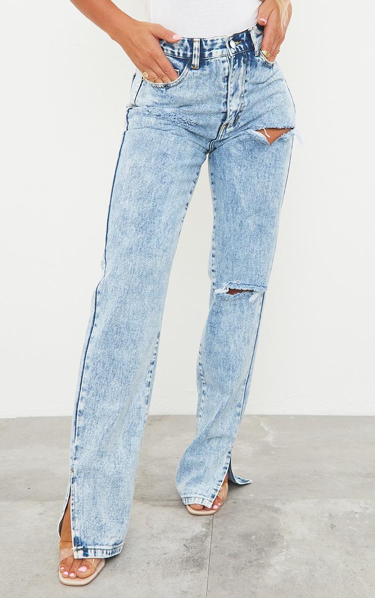 Джинси PrettyLittleThing CMG0837 р. 44 Блакитний - фото 2 Джинси PrettyLittleThing CMG0837 р. 44 Блакитний - фото 2