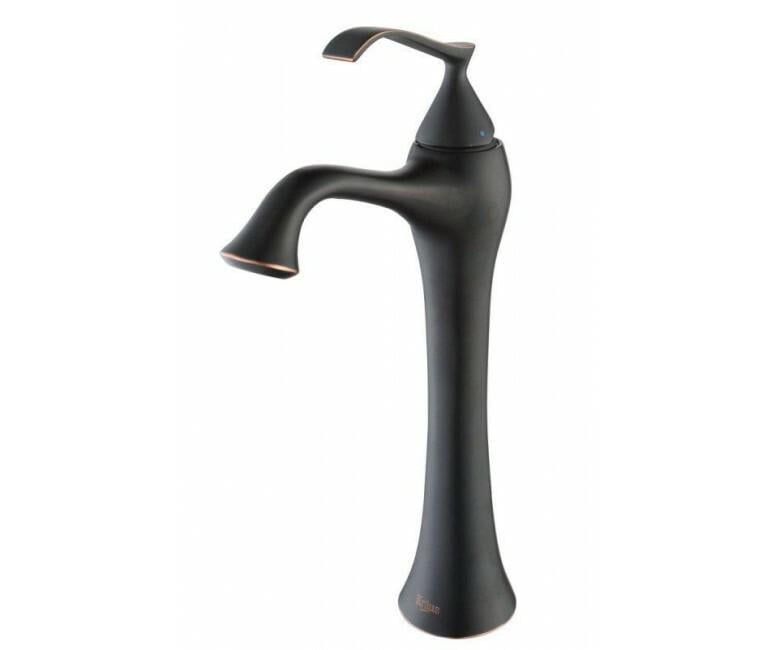 Смеситель для умывальника KRAUS Ventus KEF-15000ORB Черная бронза (87243)