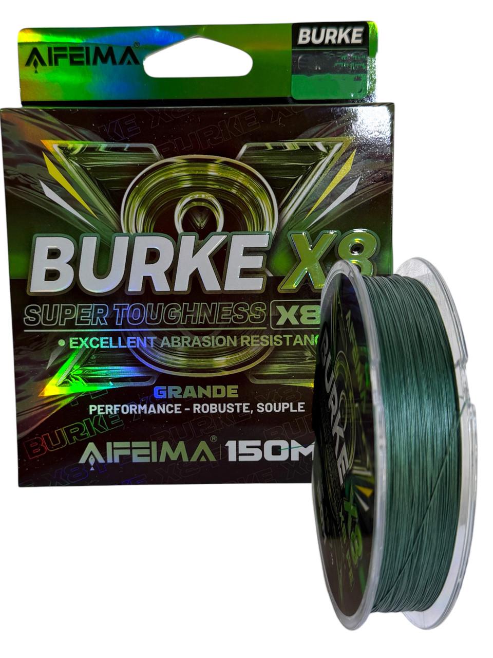 Шнур рыболовный Feima BURKE X8 0,20 мм 19,7 кг 150 м для фидерной ловли (34294793)