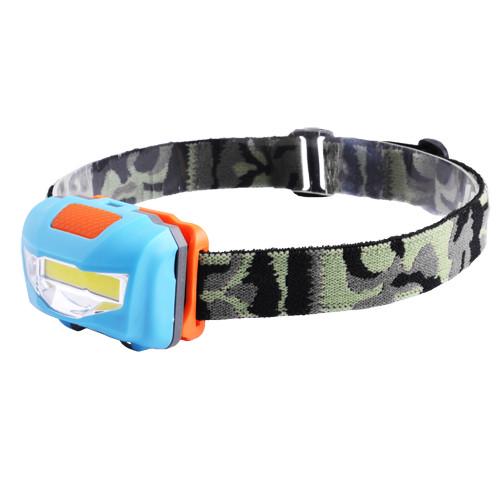 Налобный фонарь X-balog SH-169-COB 3xAAA на батарейках (t6306)