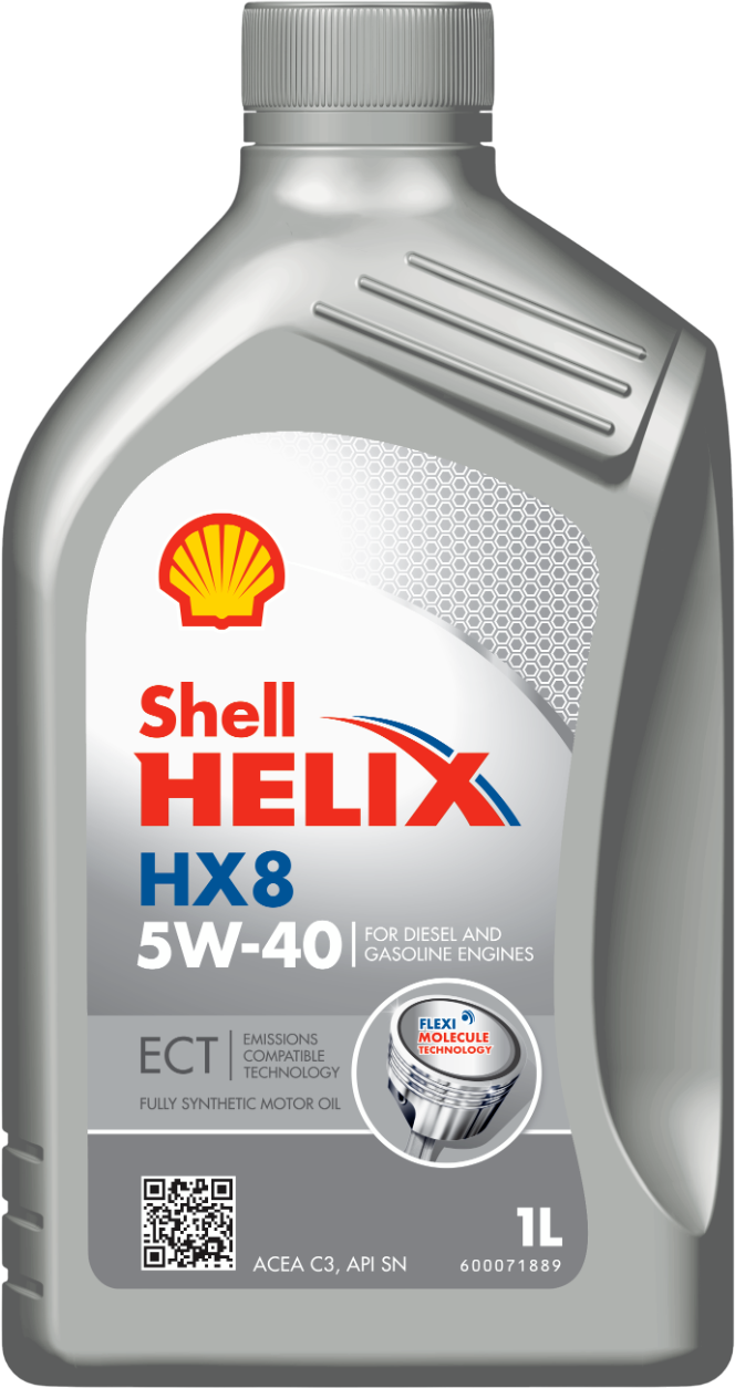 Моторна олива SHELL Helix HX8 ECT 5W-40 1 л