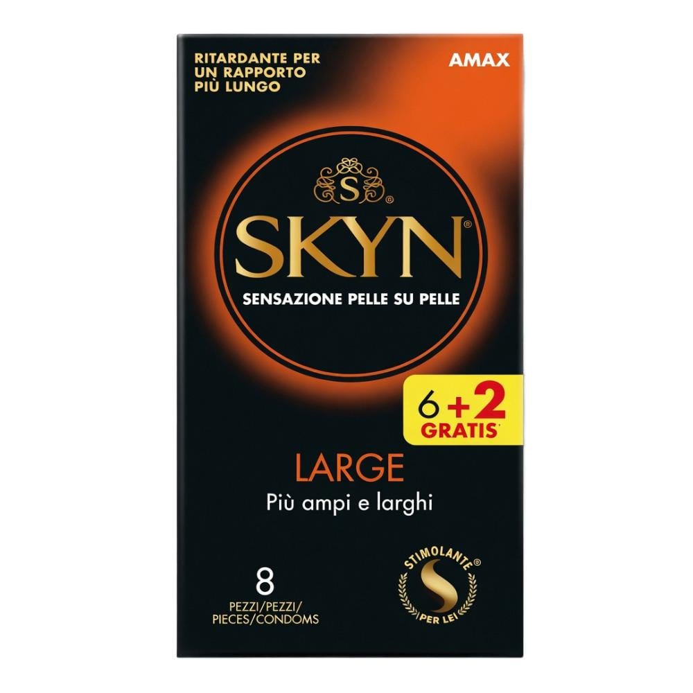 Презервативы SKYN Large безлатексные полиизопрены 8 шт. (S1097836)
