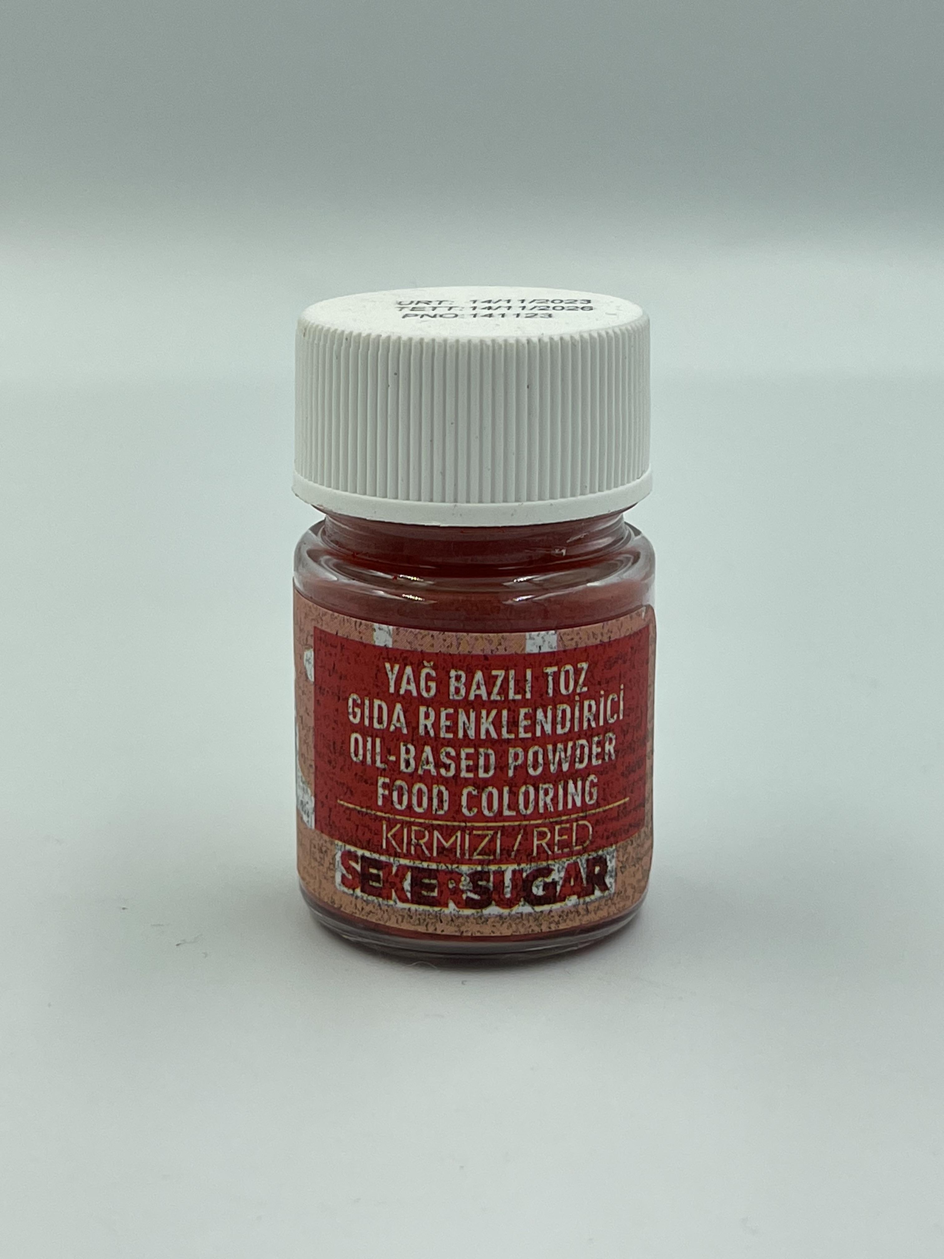 Краситель жирорастворимый Sekersugar порошковый 7 г Красный (21024360)