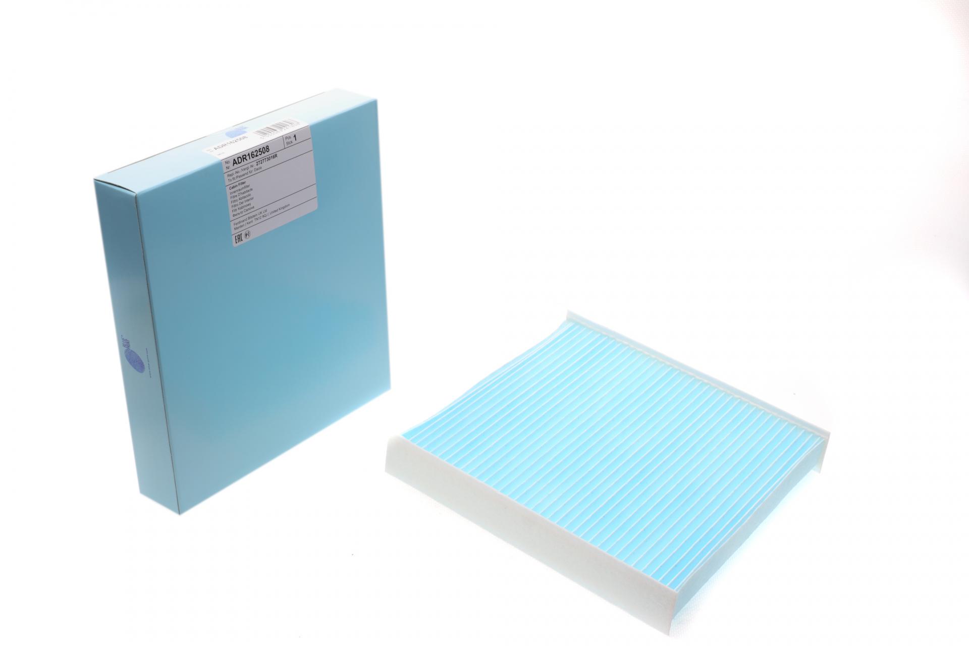 Фільтр салону BLUE PRINT для Renault Clio/Dacia Logan 12- (ADR162508)