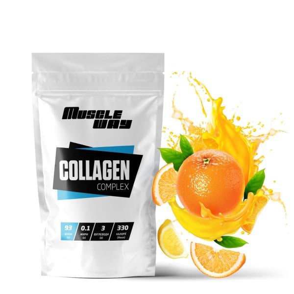Коллаген в порошке MuscleWay на 30 порций 300 г Апельсин (21-125-kg-mw-rs300.ap)