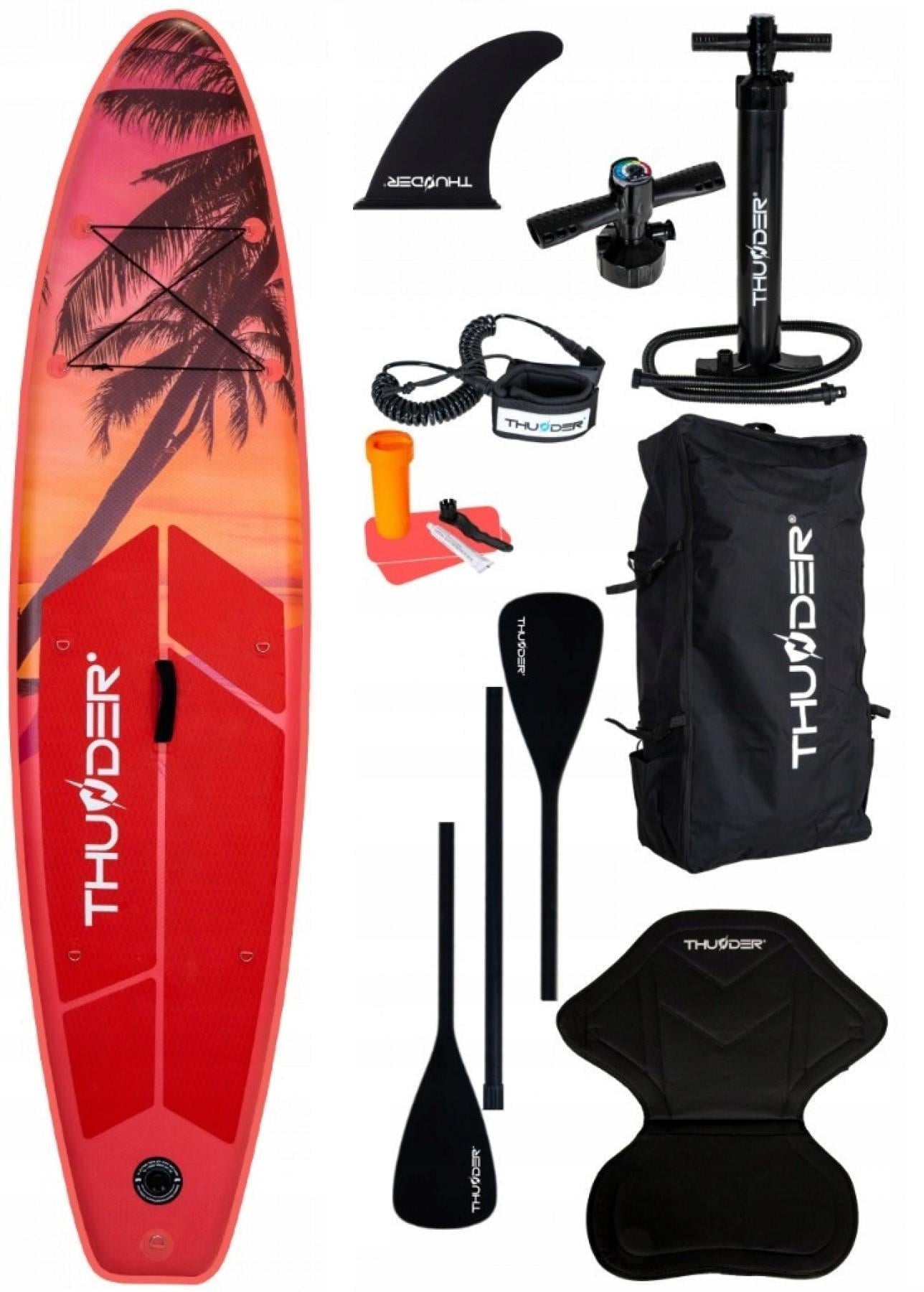 SUP-доска надувная Thunder Isle 320 см с веслом SUP-доска надувная Thunder Isle 320 см с веслом