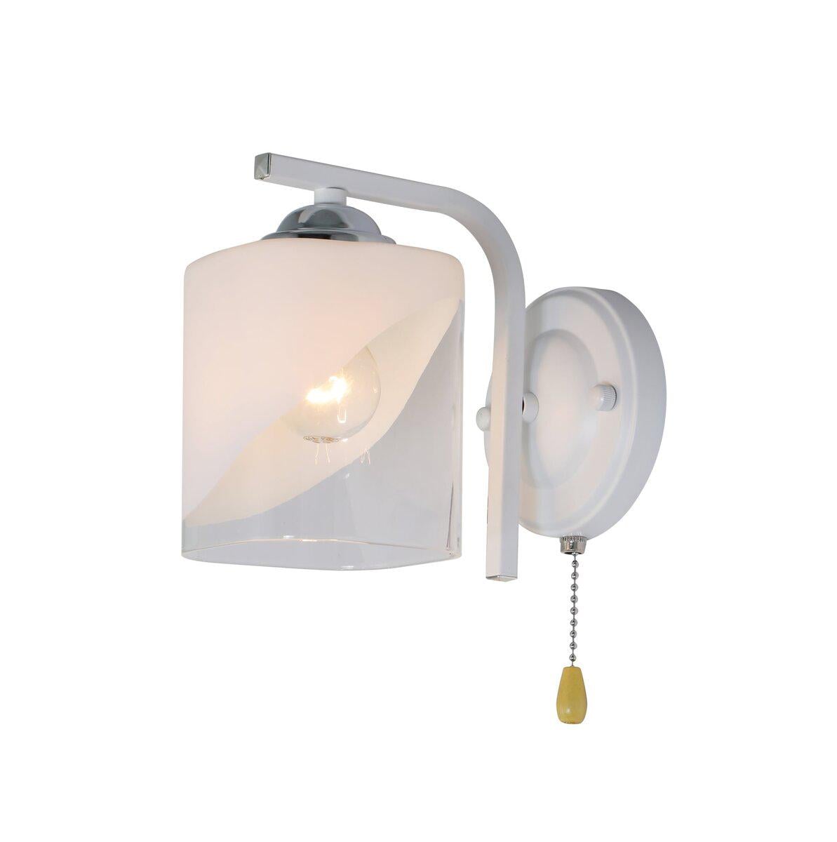 Бра Sirius 07245/1 Matte White/CR Білий/Хром