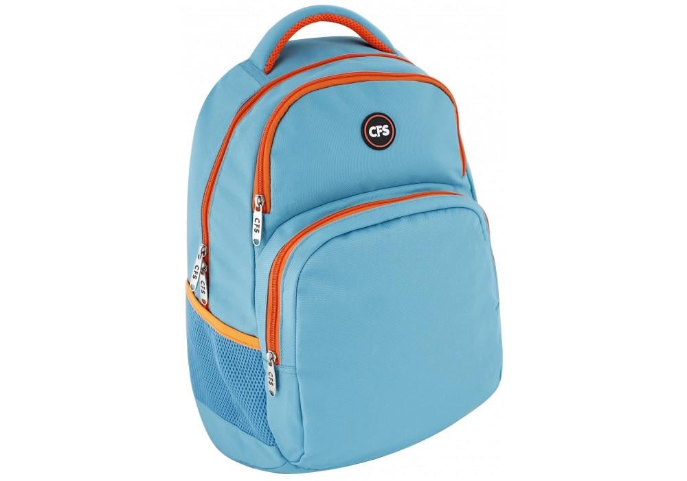 Рюкзак молодежный Cool For School 45x32x14 см 16-25 л Голубой (CF85873)