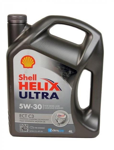 Моторное масло Shell 5W30 Helix Ultra ЕСТ C3 4 л (38605896)