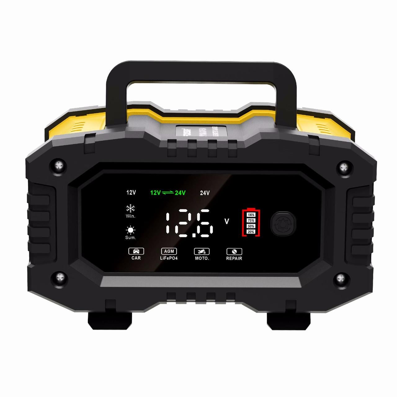 Зарядний пристрій 12V 10A/24 V 5A для AGM GEL LiFePo4 6-200 Аг (3192119566)