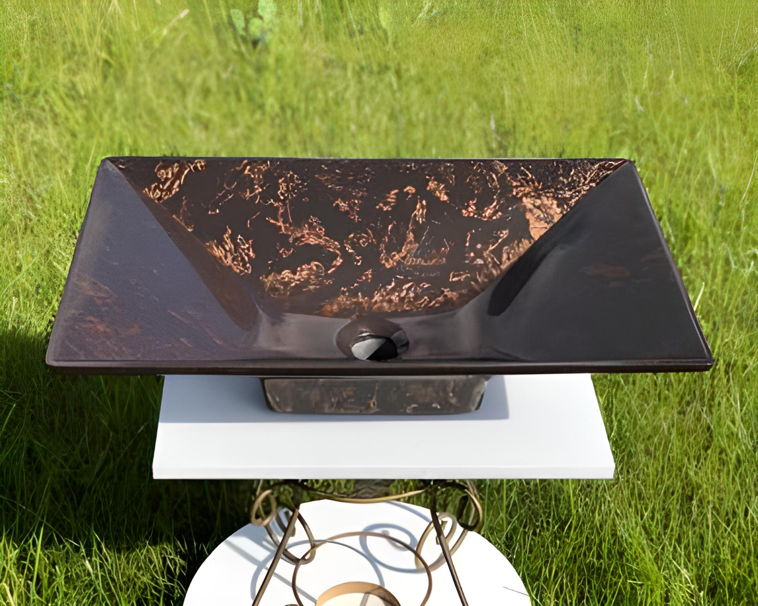 Умивальник Snail Аполон 600х400 мм Венге (118Т222) - фото 1 Умивальник Snail Аполон 600х400 мм Венге (118Т222) - фото 1