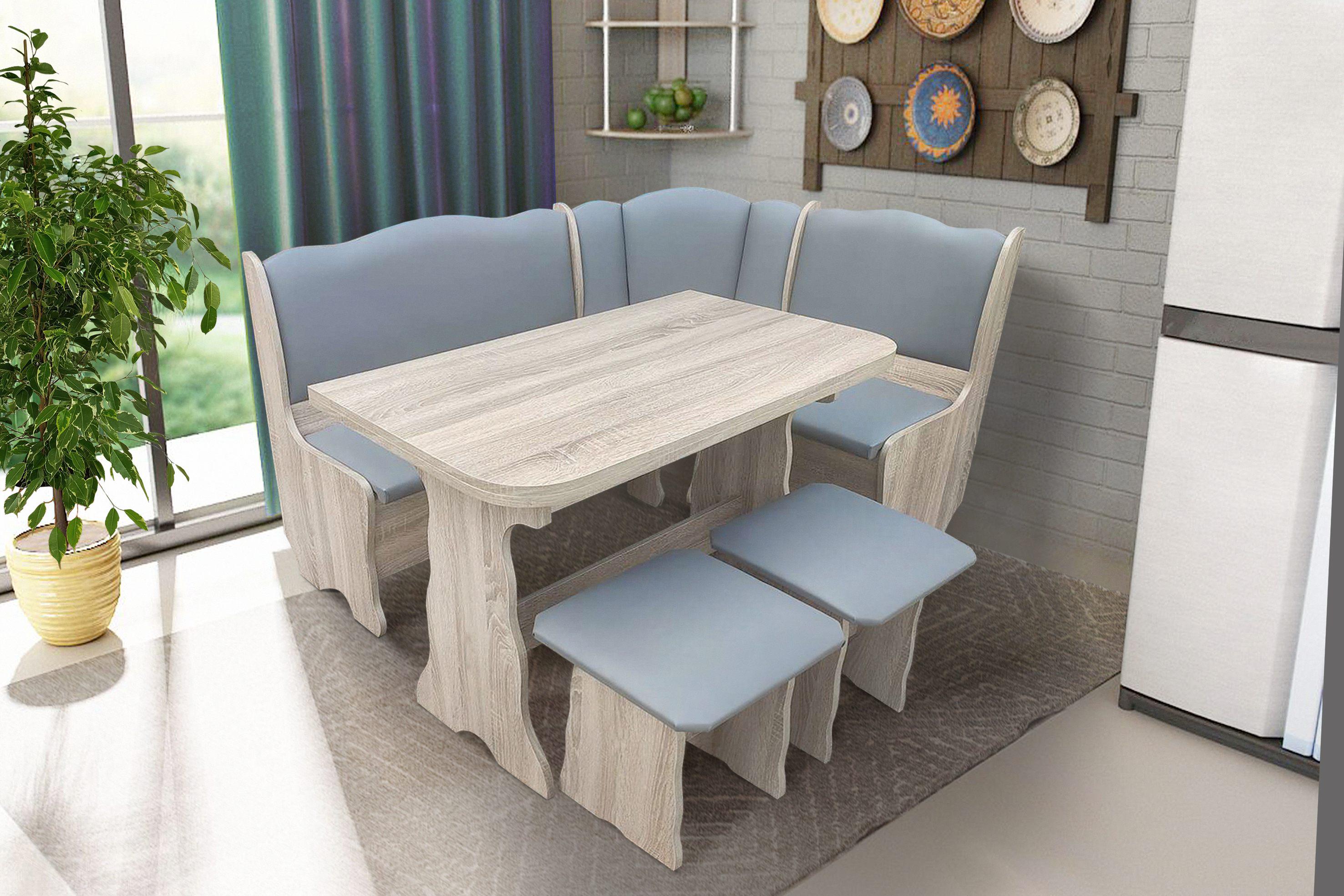 Кухонний куточок Comfort Line Гармонія ДСП Трюфель/Сірий