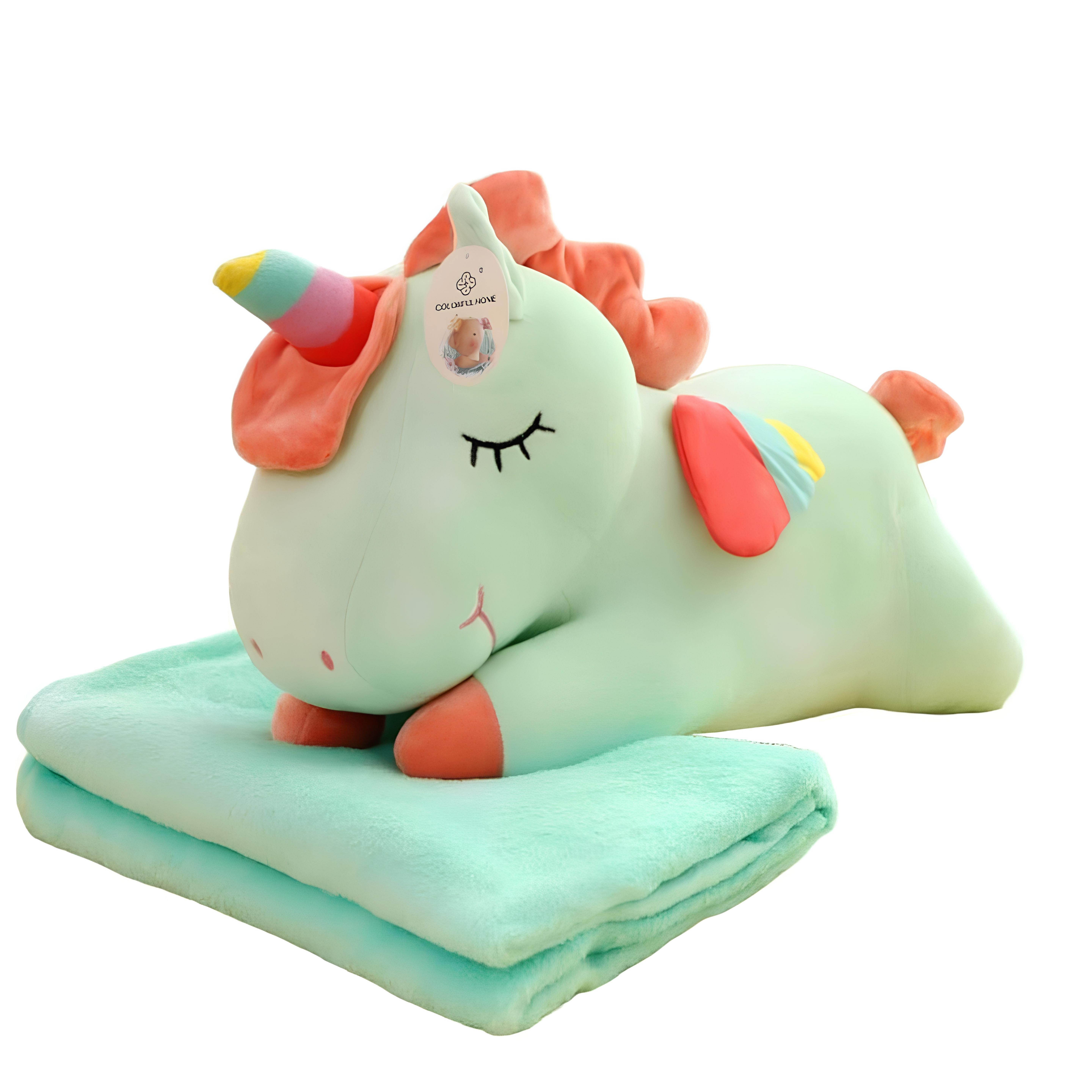 Іграшка-плед Єдиноріжка 3в1 55 см (2406) Іграшка-плед Єдиноріжка 3в1 55 см (2406)