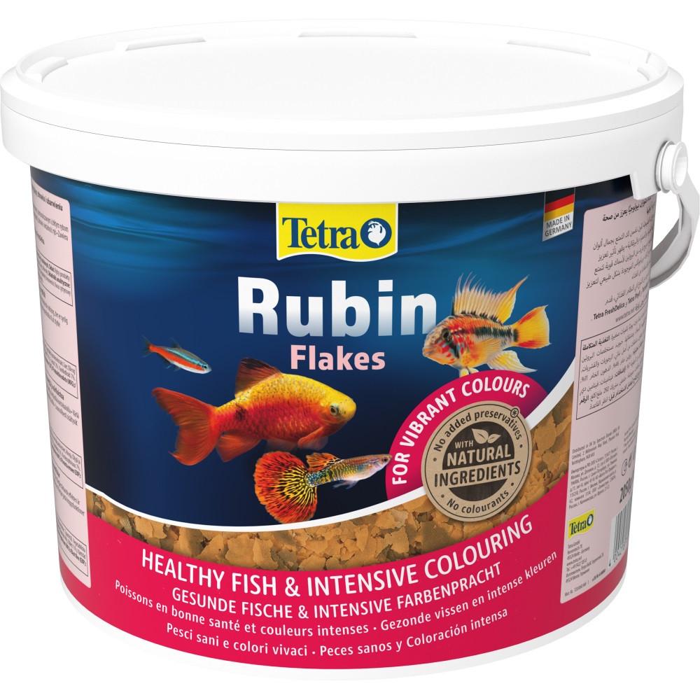 Корм для аквариумных рыб Tetra Rubin Flakes для окрашивания 2,5 кг/10 л (769922)
