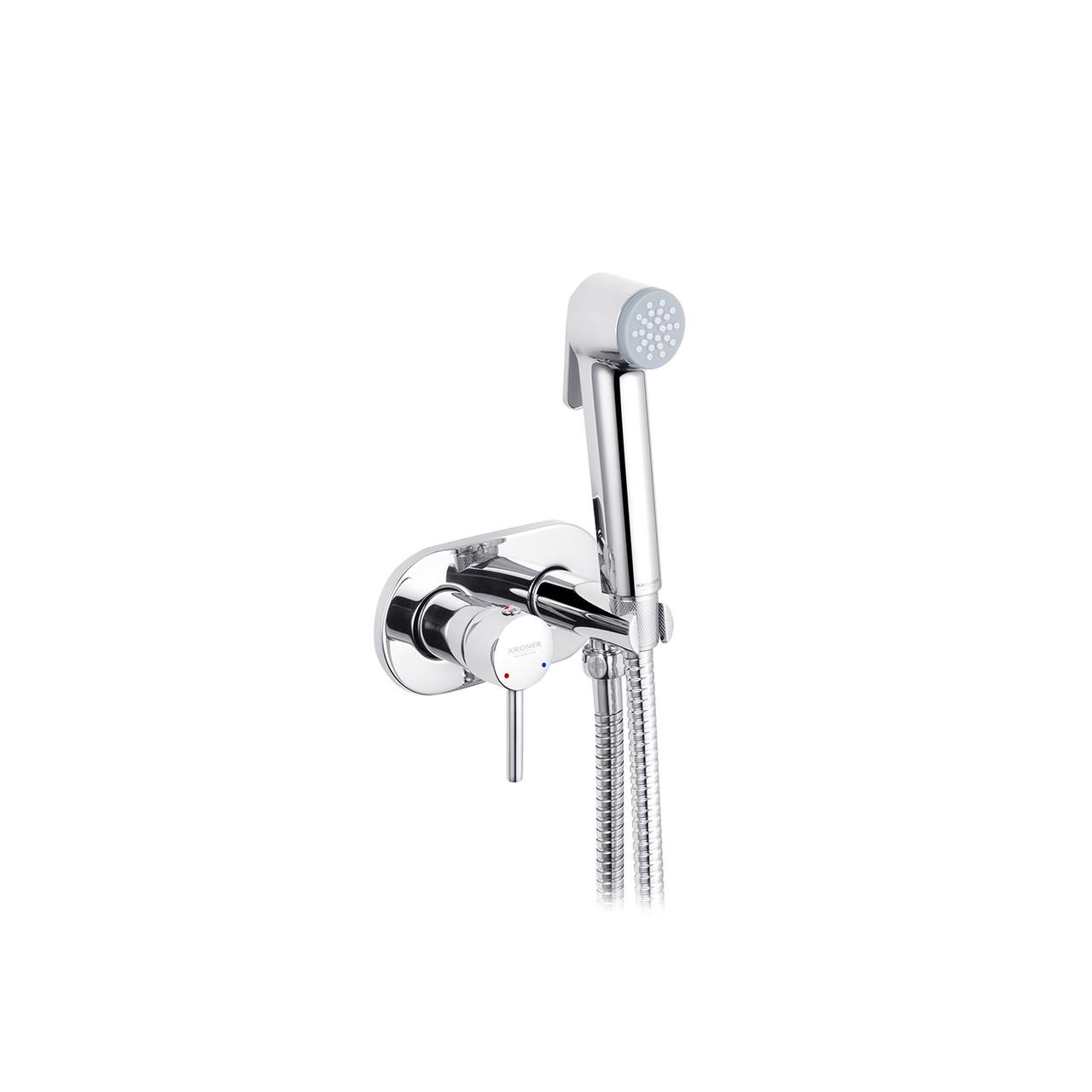 Гігієнічний душ зі змішувачем Kroner KRP Bidet C086 (CV031552)