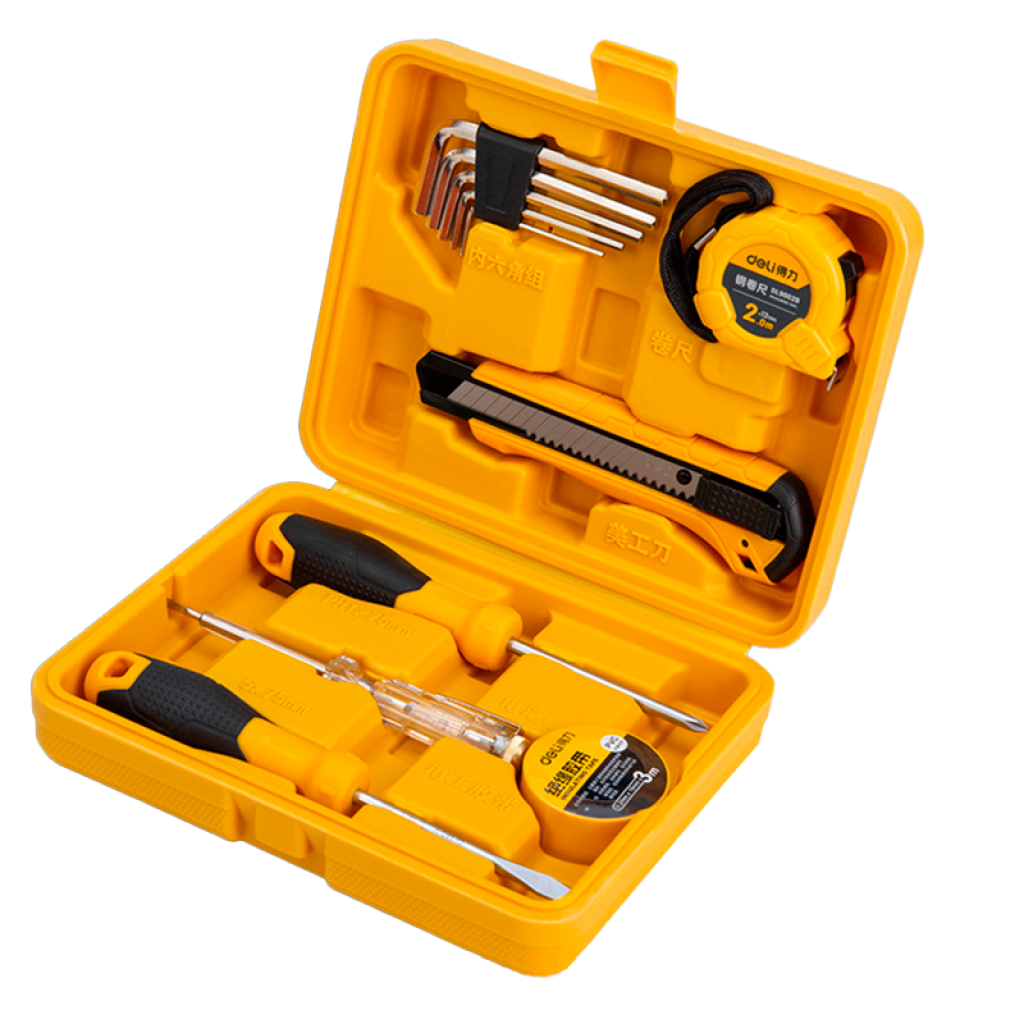 Набор инстумента Deli DL1011J 11 пр. (1378732) - фото 2 Набор инстумента Deli DL1011J 11 пр. (1378732) - фото 2