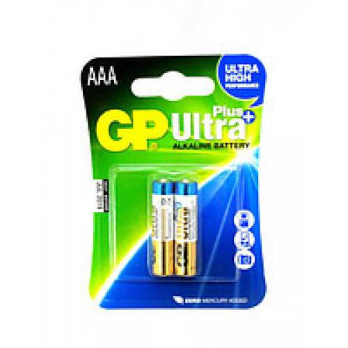 Батарейка Gp Ultra Plus Alkaline 1,5V 24AUP-U2 щелочная LR03 AUP AAA