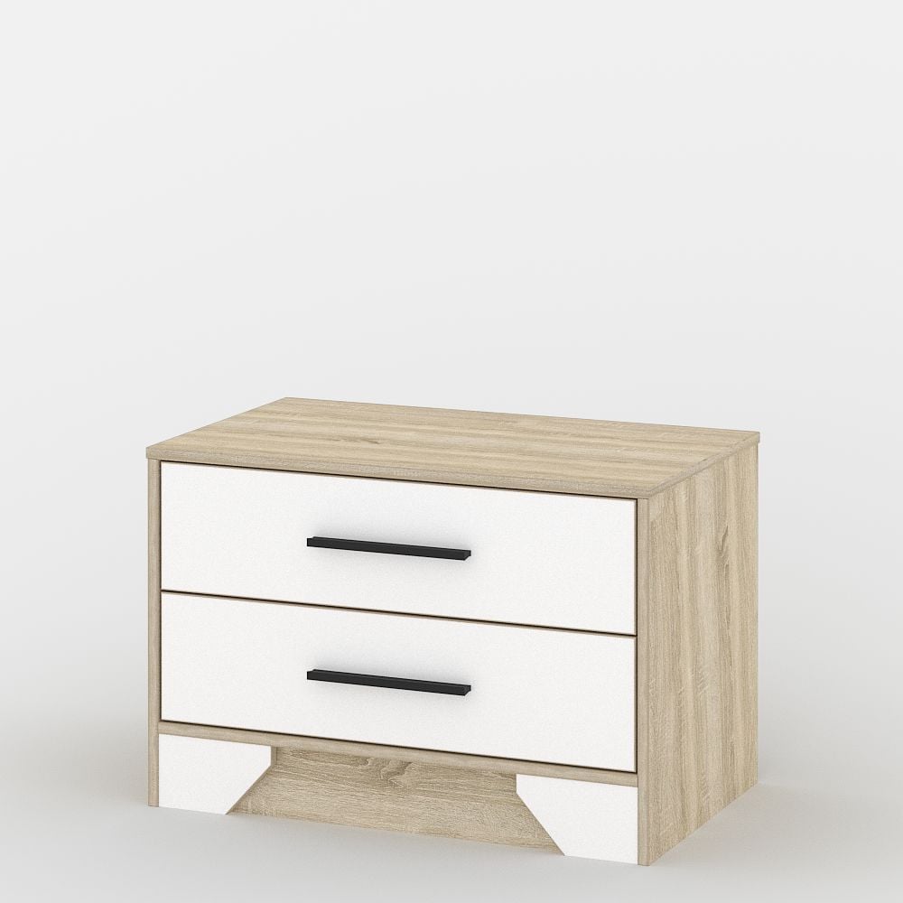 Комод Тиса Мебель 112 Дуб сонома/Белый (619cff717f10455a085444e4)