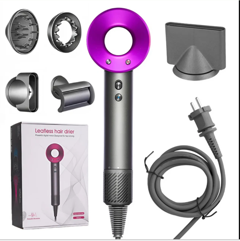 Фэн-стайлер 5в1 Super Hair Dryer с ионизацией и 5 магнитными насадками 5в1 (33307548)