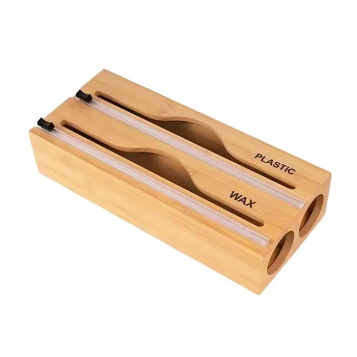 Диспенсер для пищевой пленки и фольги деревянный (1331) Диспенсер для пищевой пленки и фольги деревянный (1331)