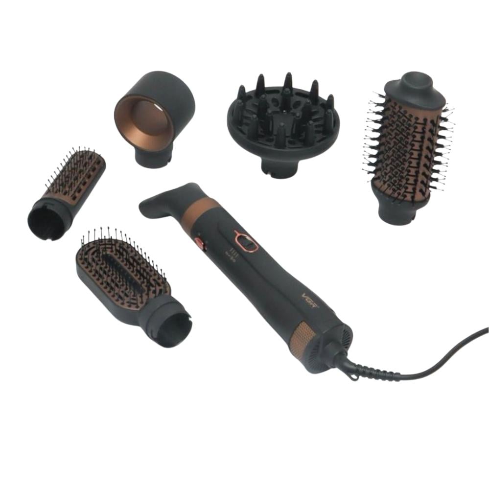 Мультистайлер для волосся VGR V-491 6в1 набір для укладання волосся 3 режими 6 насадок (120.1892) - фото 6 Мультистайлер для волосся VGR V-491 6в1 набір для укладання волосся 3 режими 6 насадок (120.1892) - фото 6