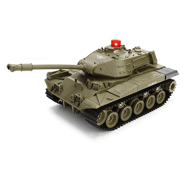 Танк на радиоуправлении JJRC Q85 1:30 с подвижным дулом и башней Green (d279)