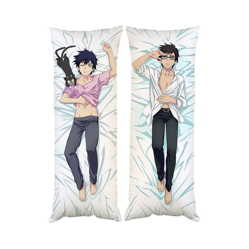 Подушка дакимакура Рин Юкио Окумура Куро декоративная ростовая для обнимания 50x170 см (1834022257)