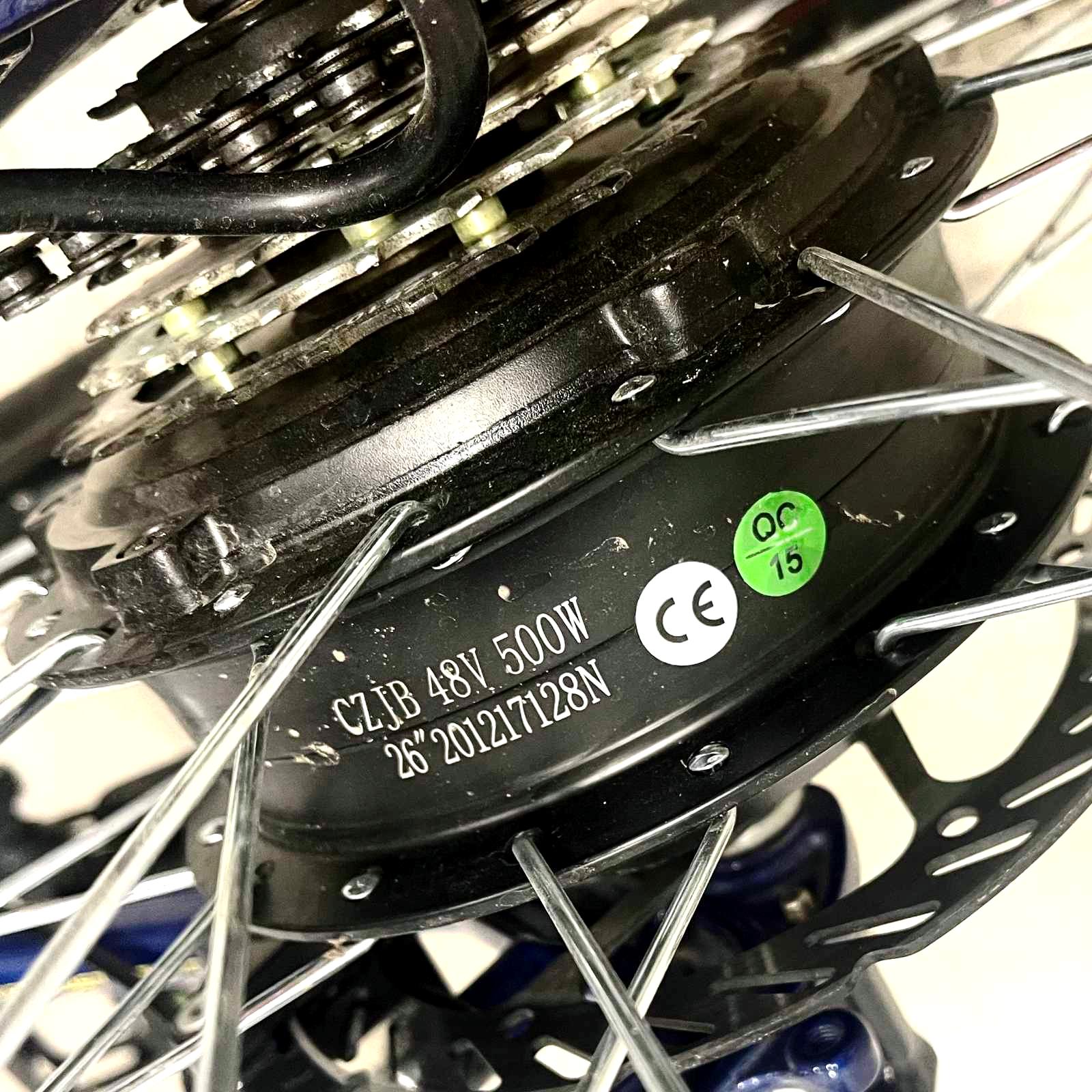 Електровелосипед TIRAS F-1 AM DD 48V/500W Li-ion 21700 20 Ah 26" (25506141) - фото 9 Електровелосипед TIRAS F-1 AM DD 48V/500W Li-ion 21700 20 Ah 26" (25506141) - фото 9