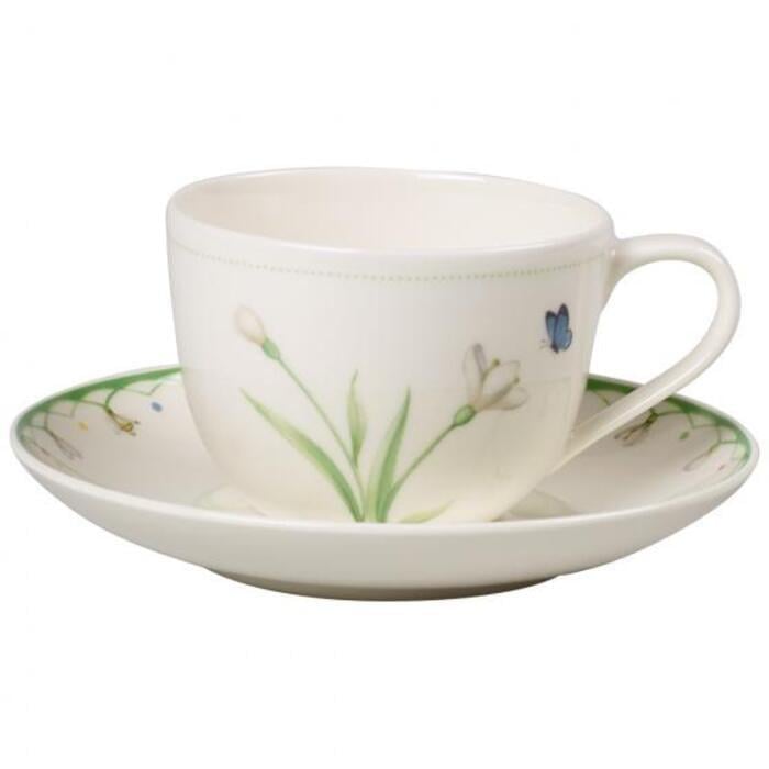 Чашка с блюдцем для кофе Villeroy & Boch Colourful Spring фарфор 230 мл 14 см (2542400) Чашка с блюдцем для кофе Villeroy & Boch Colourful Spring фарфор 230 мл 14 см (2542400)