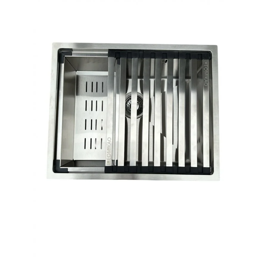 Мийка для кухні LEOMIKAO TOKIO 450-U IN нержавіюча сталь (523346) - фото 6 Мийка для кухні LEOMIKAO TOKIO 450-U IN нержавіюча сталь (523346) - фото 6