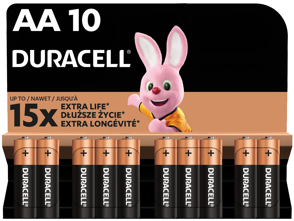 Батарейка Duracell LR06 MN1500 1x10 шт. (UG-5016485/5015246/5014476/5006461/)
