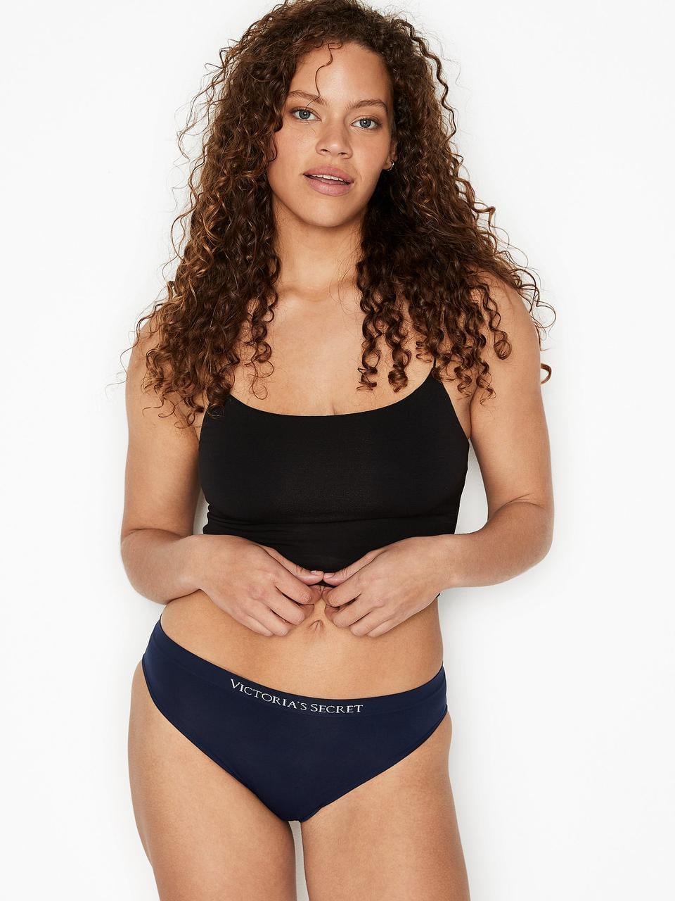 Трусики женские Victoria Secret Seamless XL Синий (2812343596)
